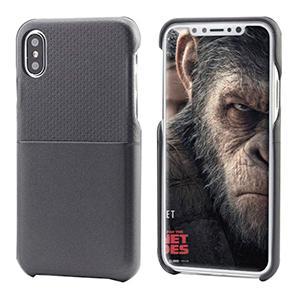 Ультратонкий чехол-накладка из искусственной кожи, чехол для iPhone X