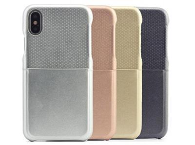 Ультратонкий чехол-накладка из искусственной кожи, чехол для iPhone X