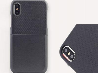 Ультратонкий чехол-накладка из искусственной кожи, чехол для iPhone X