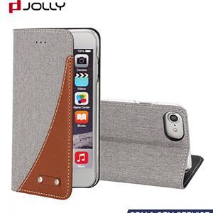 Пылезащитный тканевый чехол-книжка с карманом под карты, чехол для iPhone 8